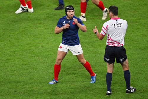 Dupont upset with referee after France’s Rugby World Cup exit to South Africa 