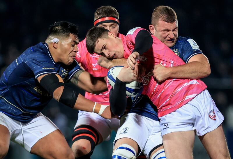 Gloucester did not need to beat Leinster to advance when they travelled to Dublin in December 2022. Photograph: Dan Sheridan/Inpho