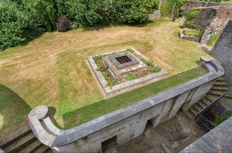 The vaults at Ballywilliam House, which Tori Amos is selling, have an open-air grid that allowed bonfires to be lit