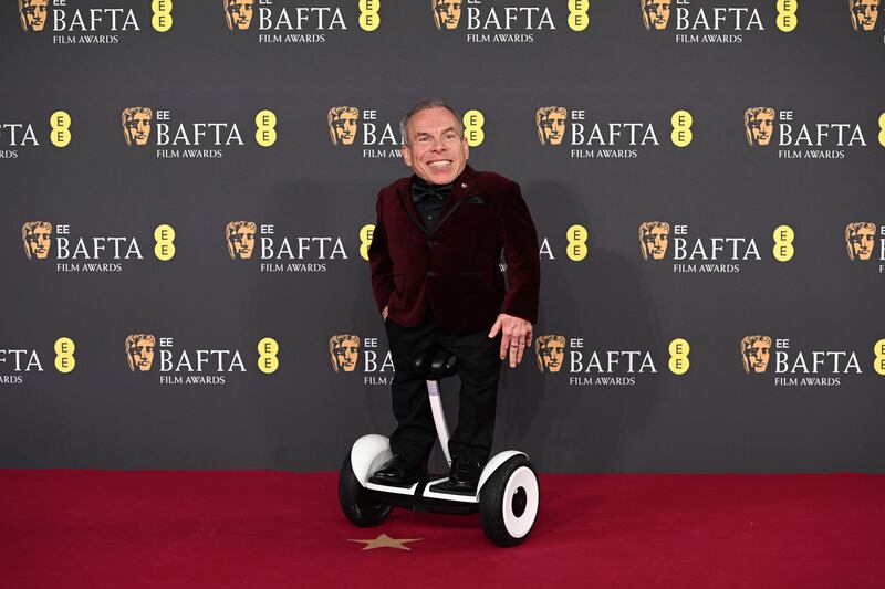 Baftas 2025: Warwick Davis. Photograph: Kate Green/Getty Images