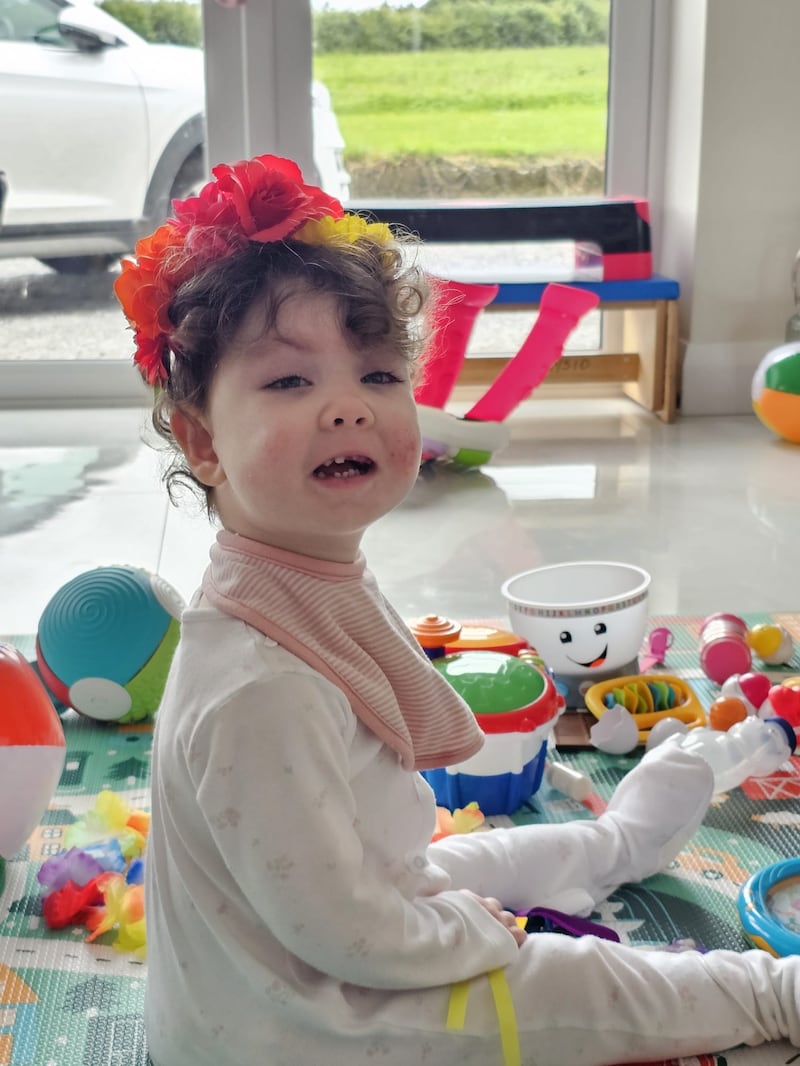 Sophie Mulligan had several vital surgeries during the 17 months she spent in hospital — the first being a tracheostomy, to help her breathe, when she was just five weeks old. She would go on to have both open-heart surgery and cleft palate surgery