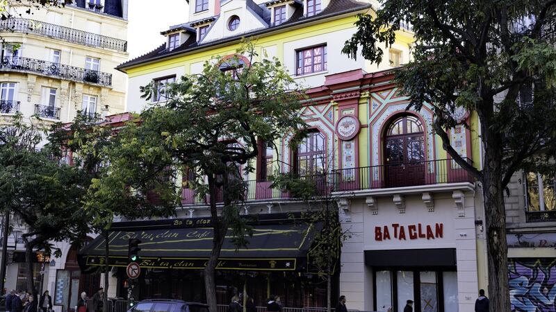 The Bataclan has now reopened as a theatre and a concert venue although the cafe remains closed. Photograph:  Bernard Menigault/Corbis via Getty Images