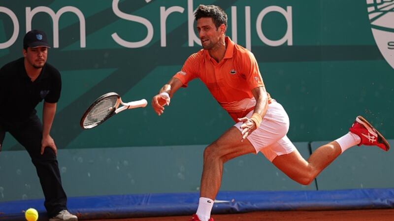 Novak Djokovic has been cleared to play at Wimbledon after Covid restrictions were lifted. Photograph:  Srdjan Stevanovic/Getty Images