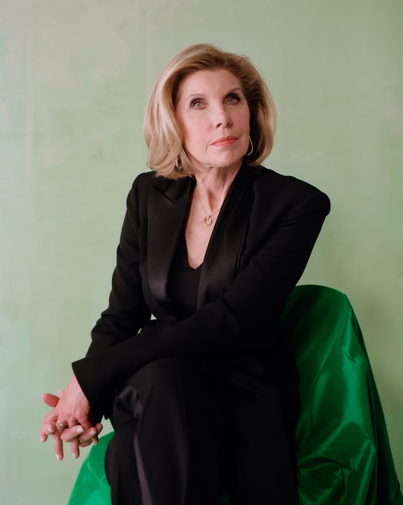 Christine Baranski is an opera aficionado and a devout Buffalo Bills fan. Photograph: Camila Falquez/The New York Times