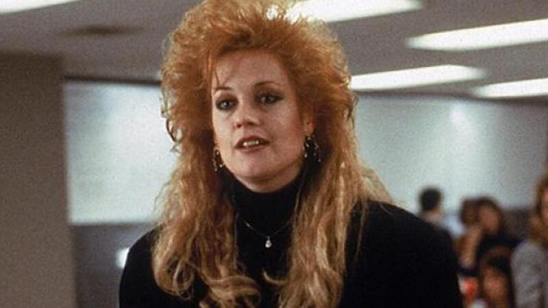 Melanie Griffith as Tess McGill in Working Girl