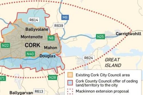 City expansion will be like ‘Brexit’ for Co Cork, says TD