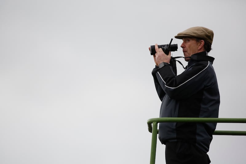 Lorcan Wyer looks on during the 2015 Christmas Festival at Leopardstown. Photograph:  Alan Crowhurst/Getty Images