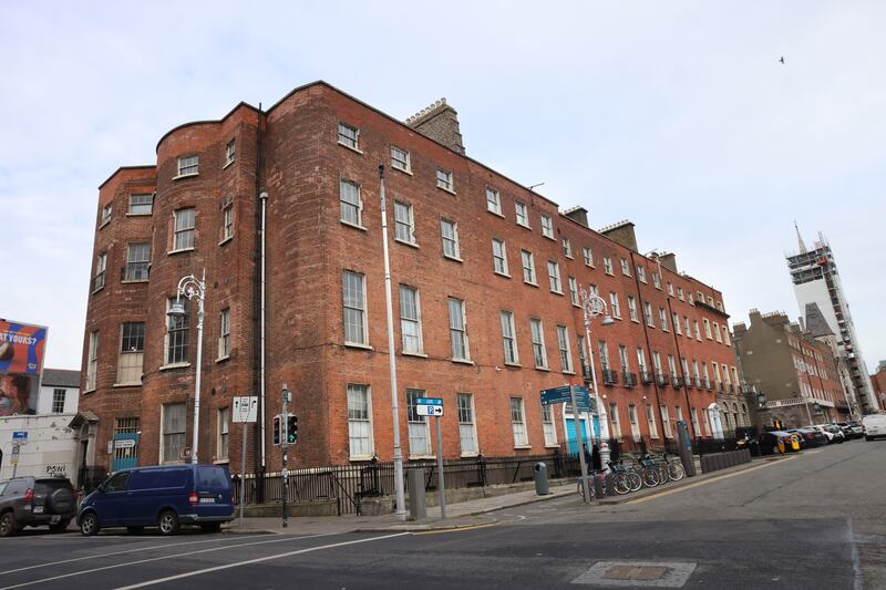 The former Coláiste Mhuire building on Parnell Square North. Photograph: Dara Mac Dónaill/The Irish Times








