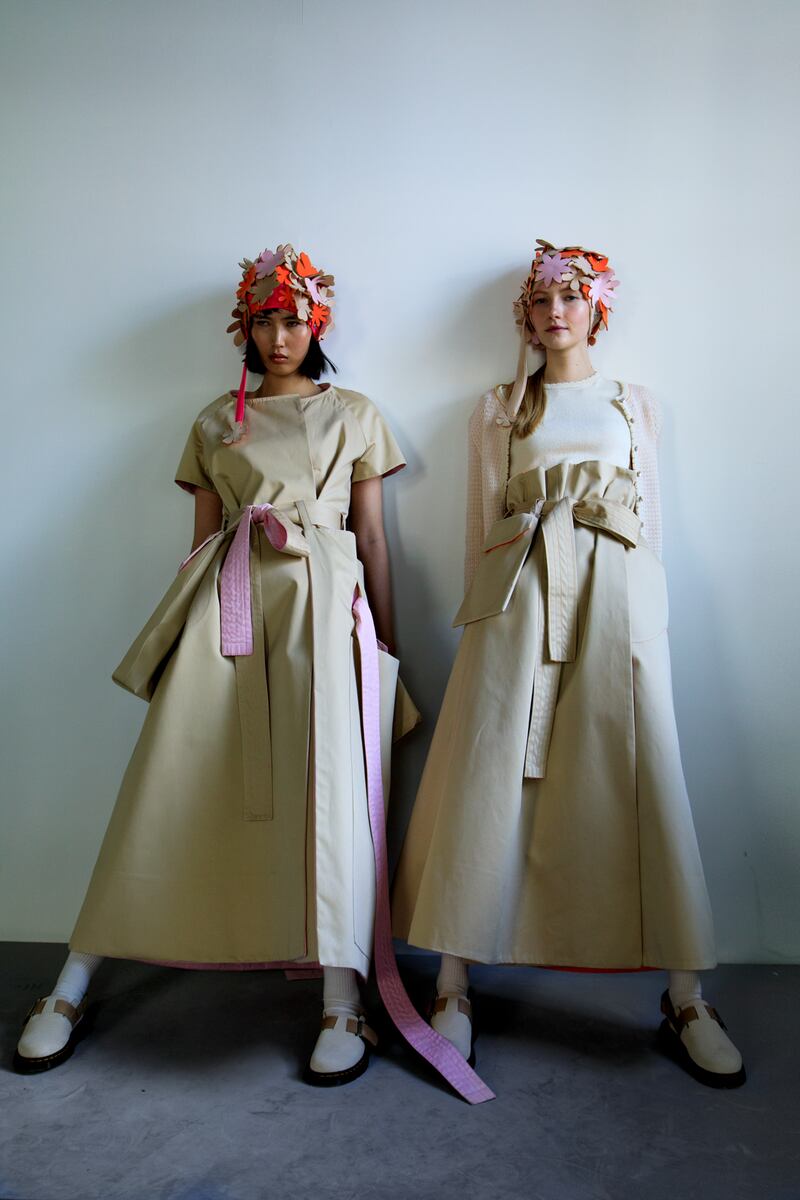 Designs by Meghan Thomas for NCAD graduate show