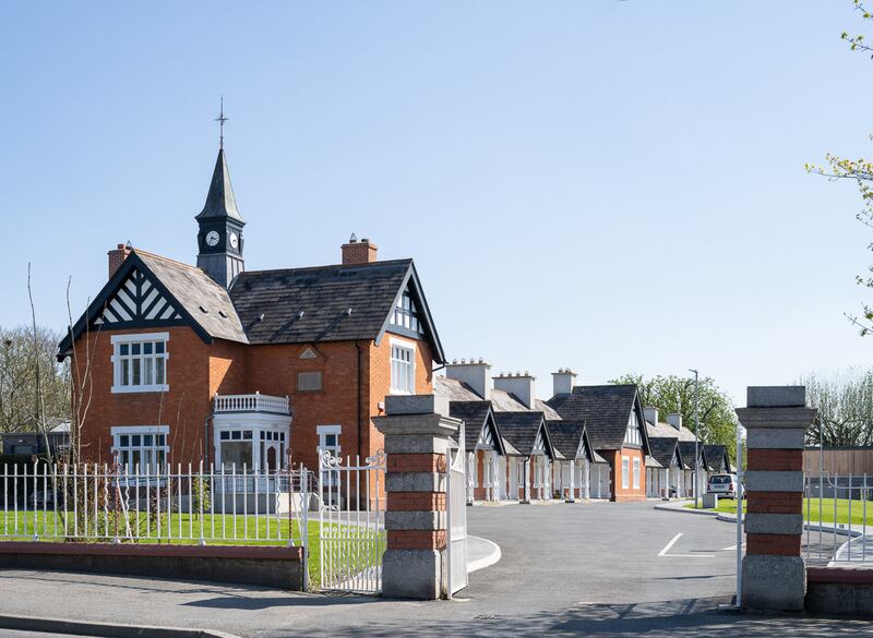 The restored and renovated Stanwix Village, now home to 20 residents. Photograph: Donal Murphy