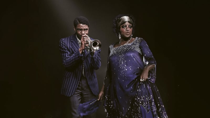 Chadwick Boseman and Viola Davis in Ma Rainey’s Black Bottom