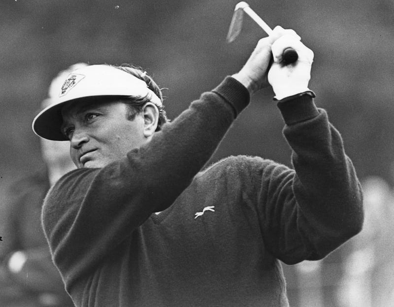 Ray Floyd won four majors during his career. Photograph: Central Press/Getty Images