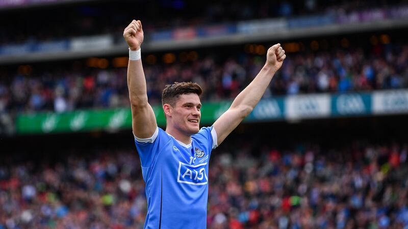 Diarmuid Connolly kicked a beauty of a score in the second half. Photograph: Sam Barnes/Sportsfile via Getty Images