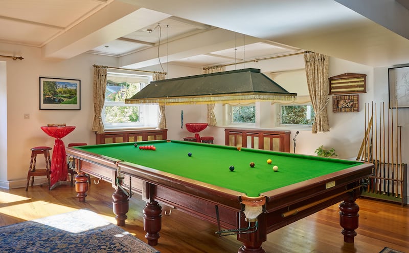 Billiards room                               