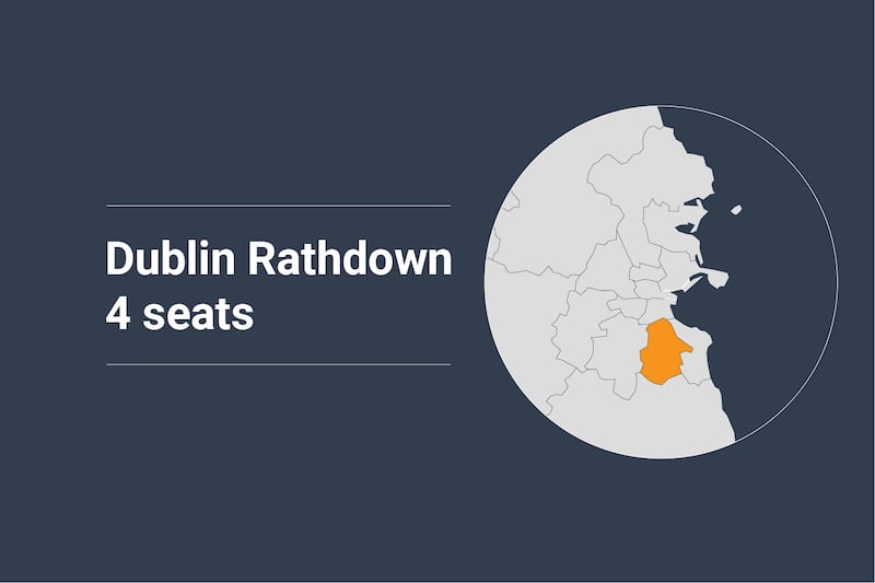 Dublin Rathdown Constituency map