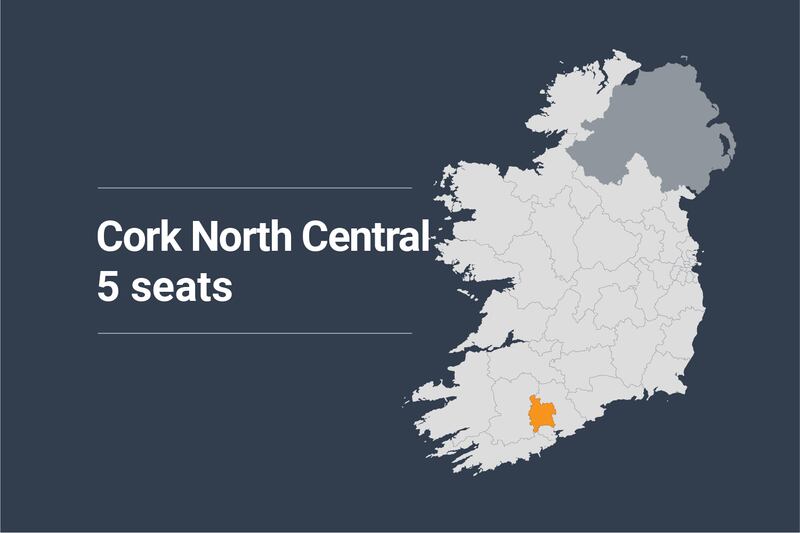 Cork North Central Constituency Map