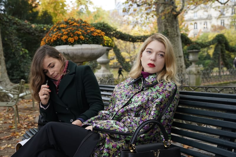 Blanche Gardin and Lea Seydoux in France. Photograph: Kino Lorber