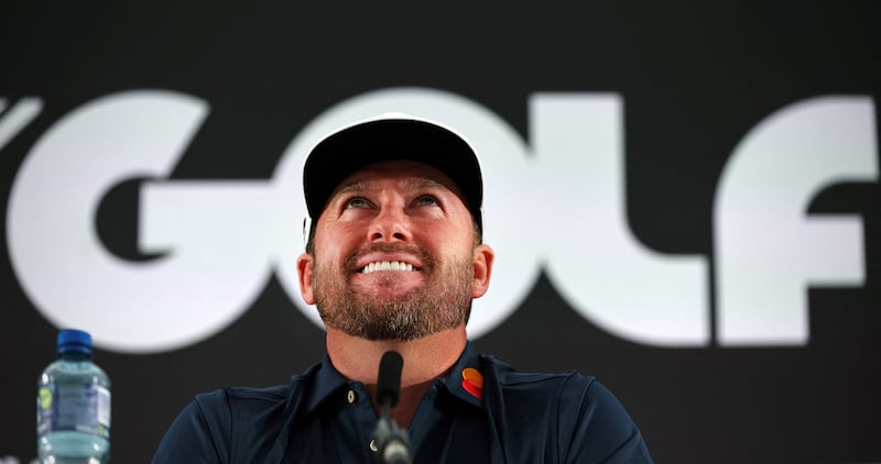 Northern Irish golfer Graeme McDowell: “If we tried to cure geopolitical situations in every country in the world that we play golf in, we wouldn’t play a lot of golf." Photograph: Adrian Dennis/AFP via Getty Images