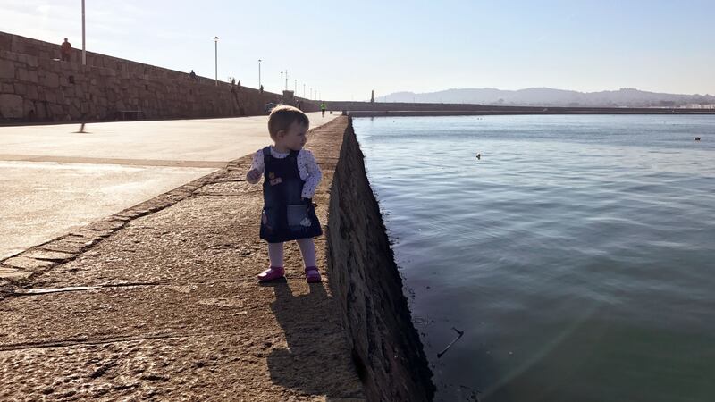 Stephen Crowley’s photos of his daughter Hannah Photoshopped into perilous scenarios to raise awareness of the Bone Marrow Registry. For Brian Boyd story