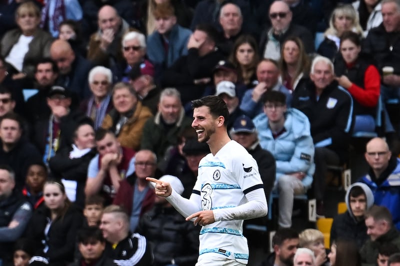 Chelsea's Mason Mount. Photograph: Ben Stansall/AFP via Getty