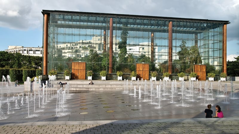 Parc André Citroen Conservatory in Paris