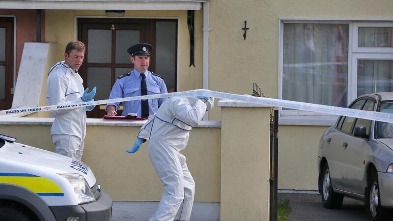 The scene where the body of Gints Intenbergswas found in a house at Graigeowen, Tullow, Co Carlow on Tuesday morning. Photograph: Colin Keegan/ Collins Dublin