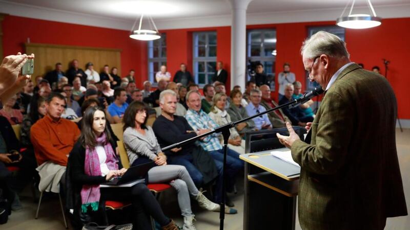 Alternative für Deutschland: Alexander Gauland comes across as a mix of landed gentry and cantankerous academic. Photograph: Odd Andersen/AFP/Getty