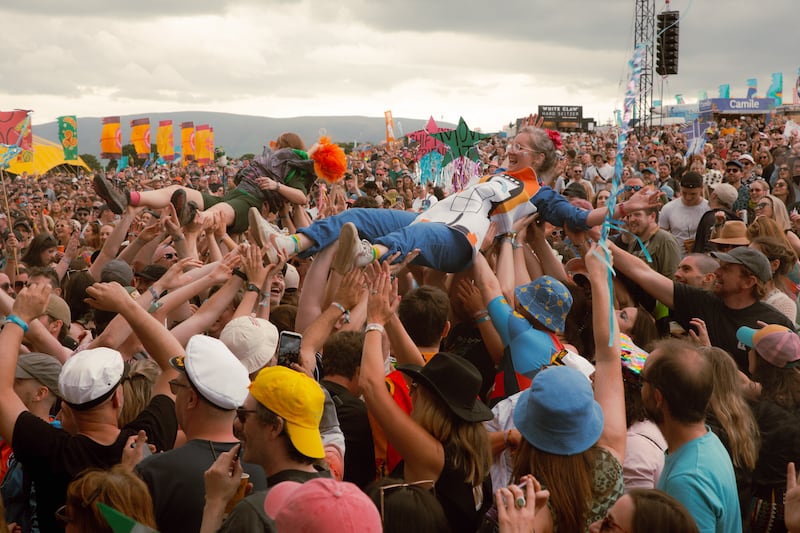 All Together Now 2024: Crowd Suring at Sing Along Social