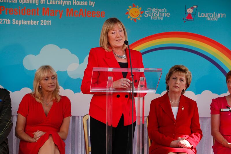 Jane McKenna at the opening of LauraLynn House on September 27th, 2011. Photograph: Jason Clarke