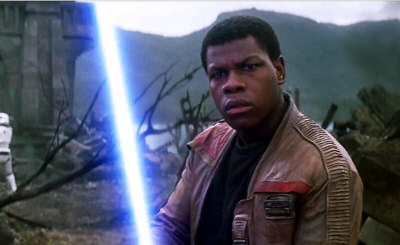 Brewing up a Stormtrooper John Boyega as Finn in Star Wars: The Force Awakens