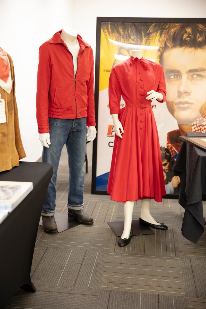 Costumes from Rebel Without a Cause. Photograph: Luis Galvez