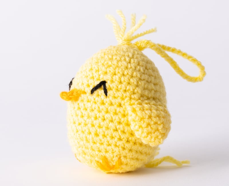 Crochet chick, €16 by Ankas Crochet at the Irish Design Shop