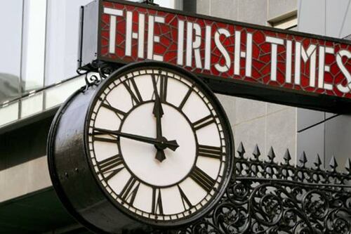 The Irish Times Editor vacancy 
