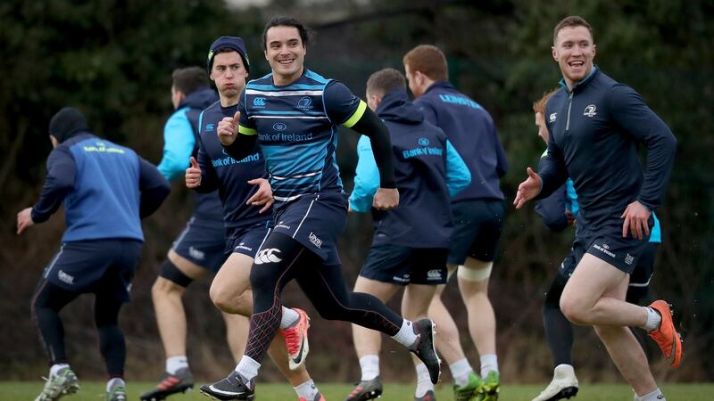 James Lowe could feature for Leinster against Montpellier on Saturday. Photograph: Oisin Keniry/Inpho