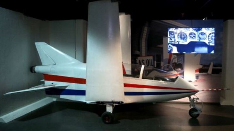 A plane  of a similar type to that flown by late pilot Howard Cox. This image was taken at a James Bond exhibition in UK. File photograph: Getty Images