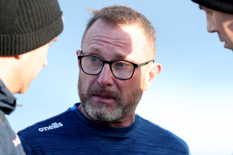 Naas manager Joe Murphy. Photograph: Bryan Keane/Inpho