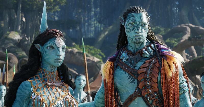 Name the actors: a scene from Avatar: Way of Water