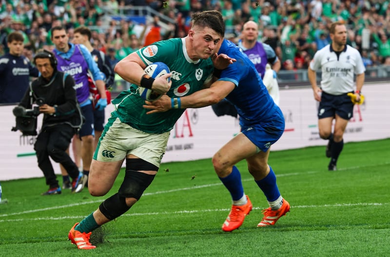 Ireland’s Dan Sheehan. Photograph: Billy Stickland/Inpho