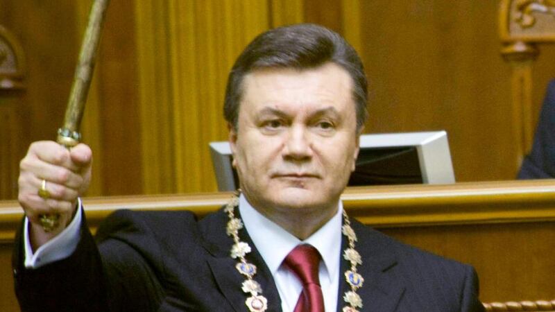 Viktor Yanukovich was an infrequent visitor to his hometown during a four-year presidency that ended in February, when he fled to Russia after months of rallies culminated in scores of protesters being shot dead in Kiev, allegedly upon his orders. Photograph:  Anastasiya Sirotkina/Reuters