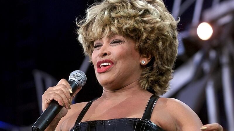 Tina Turner on stage in Switzerland