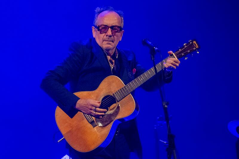 The show concluded with Alison, one of Costello’s all-time classic song
Photograph: Tom Honan