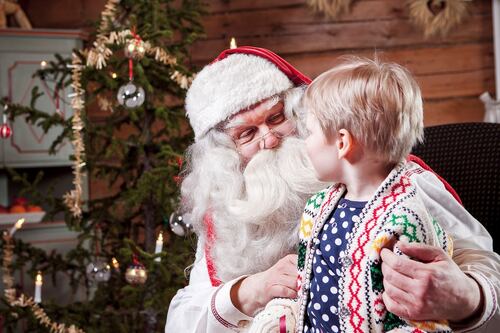 Excitement at an all-time high on a family trip to Lapland