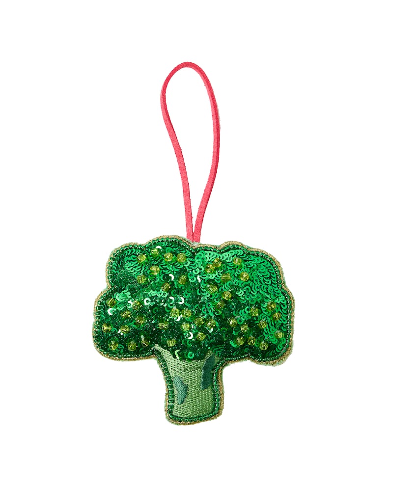 Broccoli embellished decoration, €9.75 at Oliver Bonas