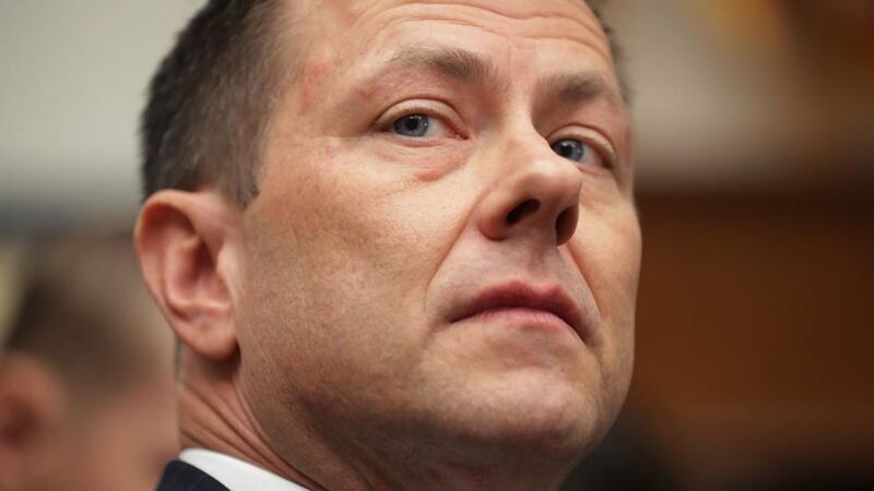 Peter Strzok is the second senior FBI agent to be fired as a result of the inspector general’s investigation. Photograph: Chip Somodevilla/Getty Images