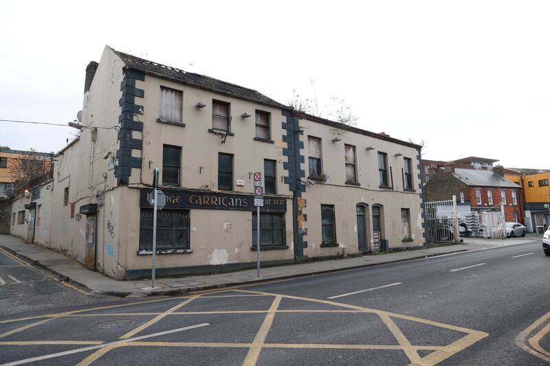 74 Old Kilmainham Road, site of Carrigan’s pub. Photograph: Bryan O’Brien