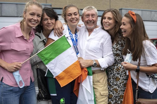 Irish Olympians welcomed as hundreds line streets in home communities