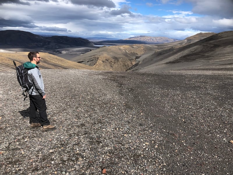 Finding your way on a clear day in Iceland is never a problem with its vast, open landscapes.