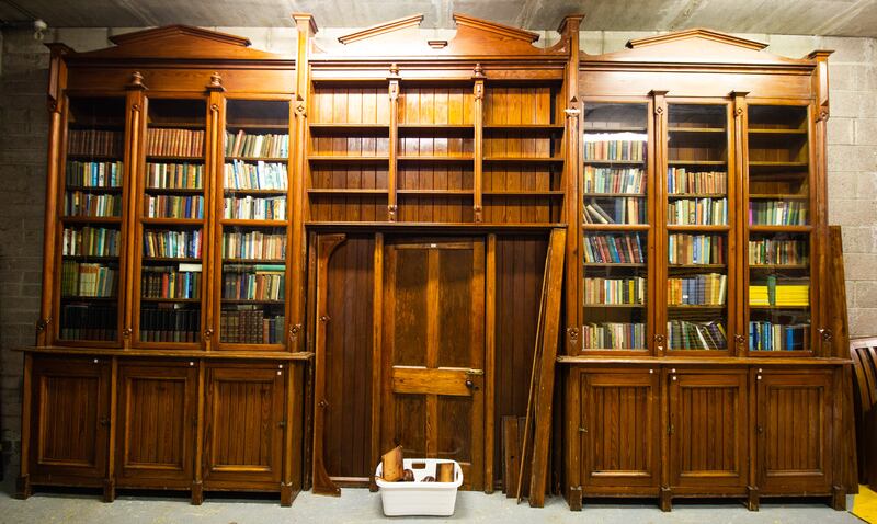 Mammoth sized bookcase €2,000-€3,000, RJ Keighery