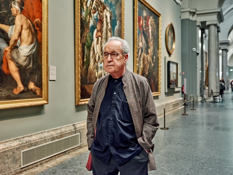 John Banville at the Prado Museum in Madrid. Photograph: Carlos Chavarria/The New York Times                  