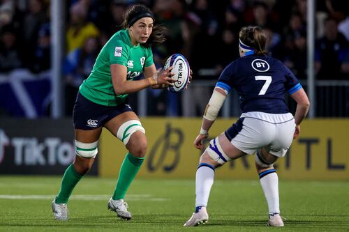 Nichola Fryday signs off Ireland career with Women’s Player of the Year award